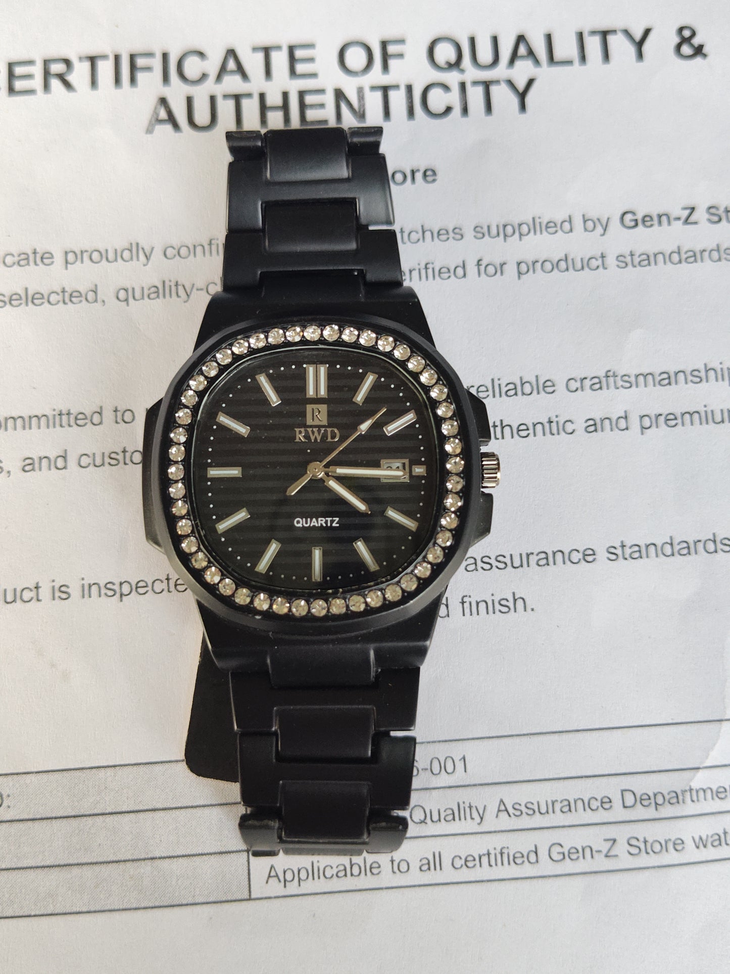 Matte Black, Cushion/Nautilus Shape