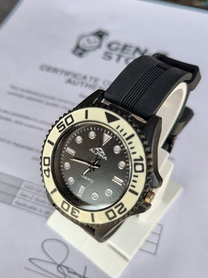 Rubber strap watches