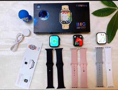 Smartwatch T-30 Ultra ABS Plastic Multicolor