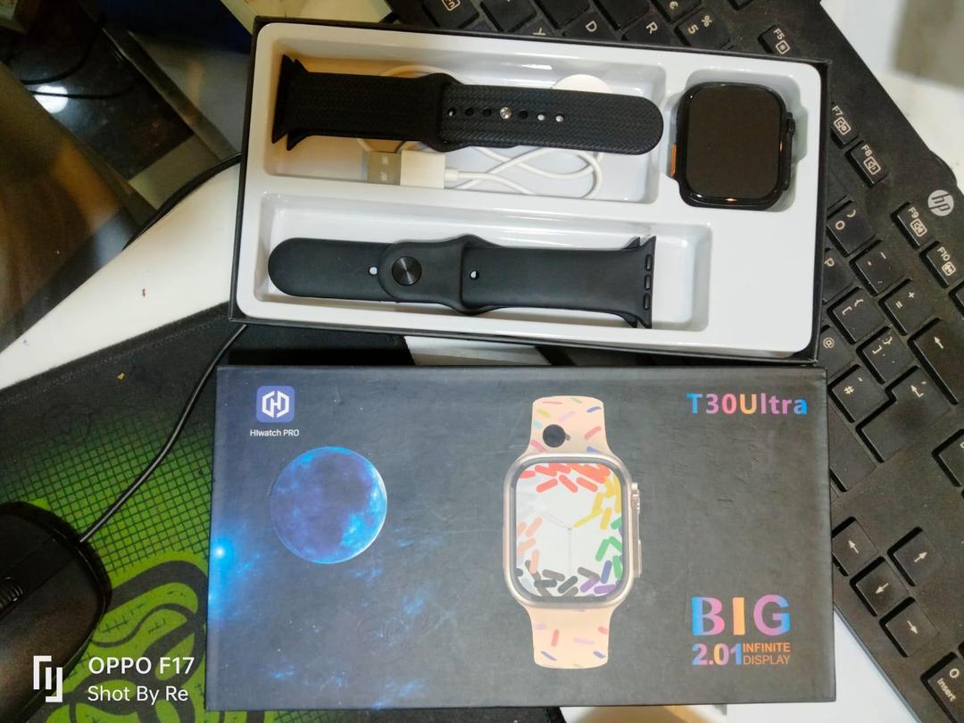 Smartwatch T-30 Ultra ABS Plastic Multicolor