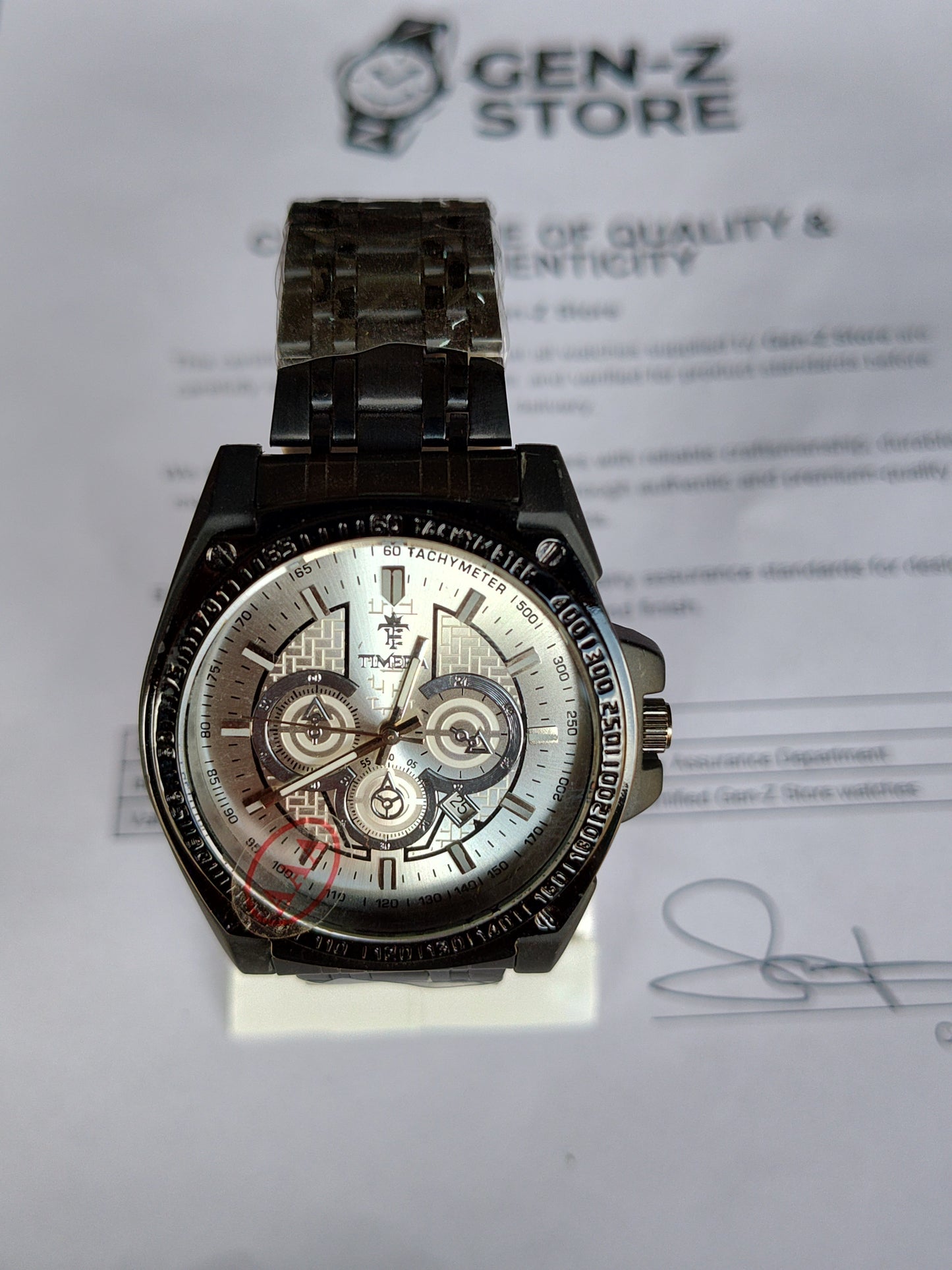 Classic Silver Datejust Inspired Watch – Chocolate Brown Dial