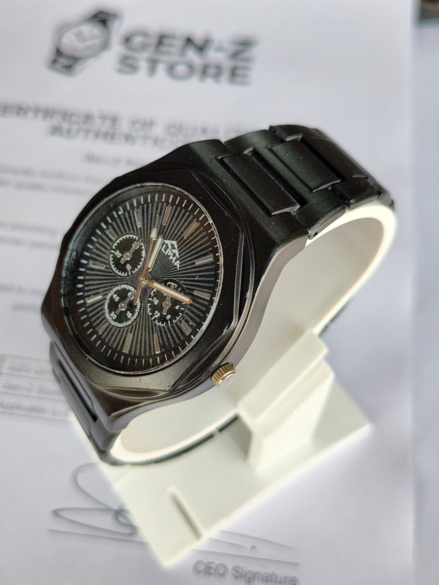 Classic Oyster Perpetual Datejust Style – Chocolate Brown Dial Watch