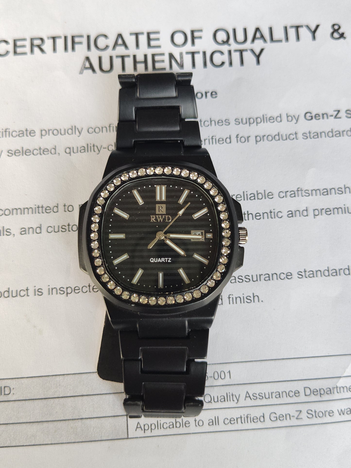 Matte Black, Cushion/Nautilus Shape